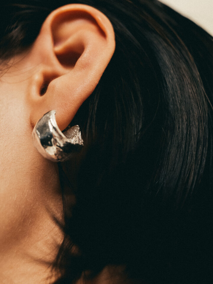 NA134 Puff Earrings
