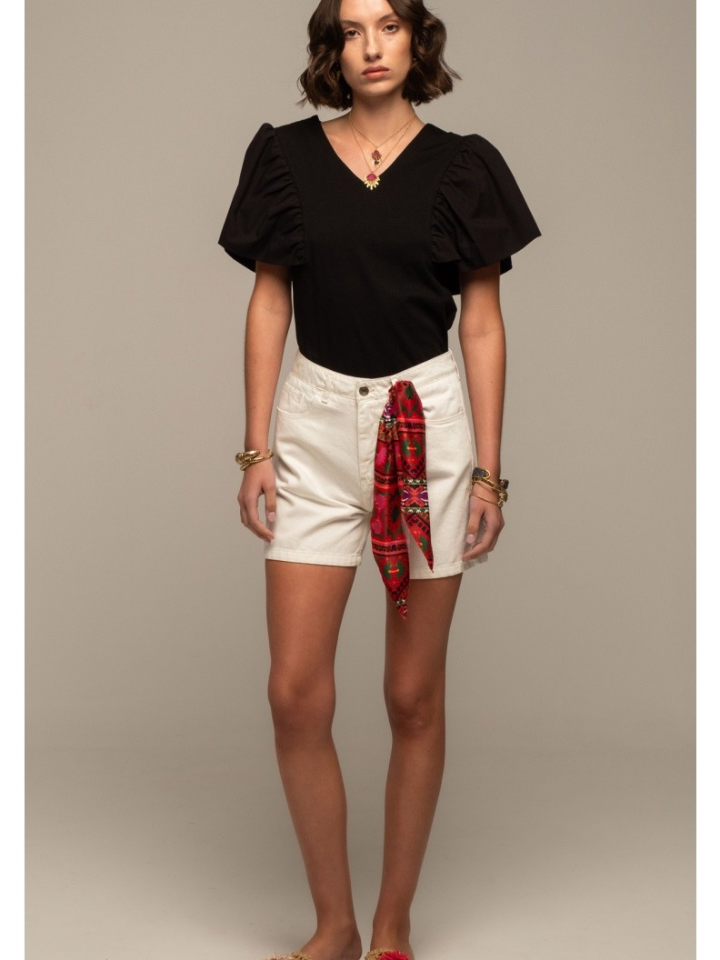 Karmic Denim Shorts - Cotton