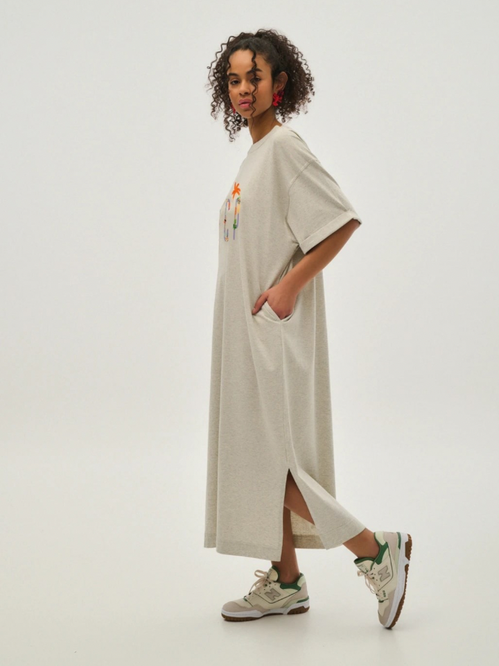 Mila Dress Gray
